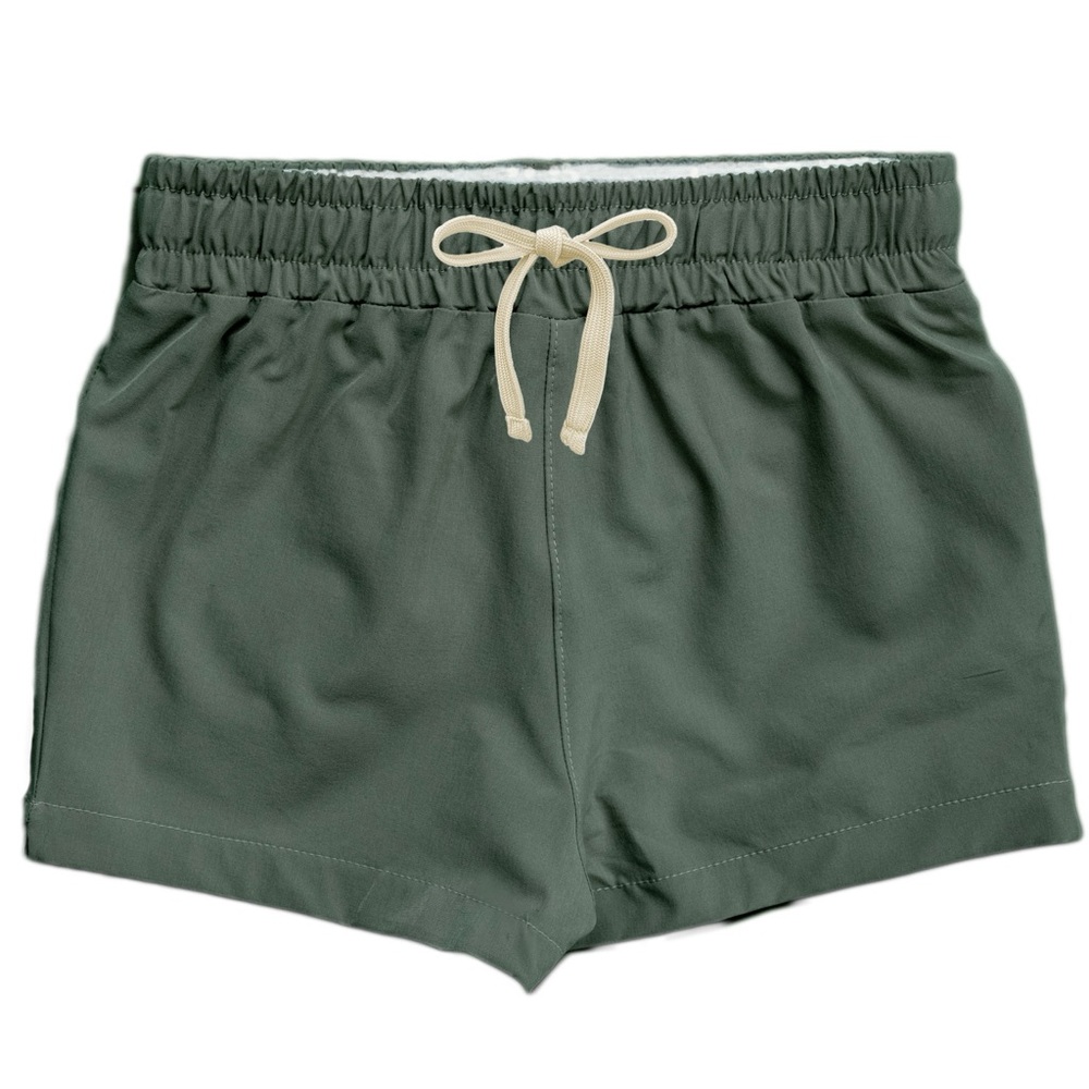 CADETS Boy’s Le Club Shorts, Size 5/6, Green